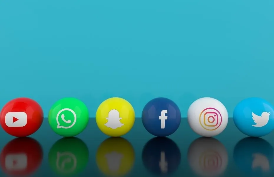 Social Media Icon, Social Media, Logo, Icon, Marble, Ball